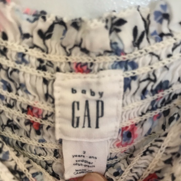 Gap Floral Sundress Size 2T - Picture 4 of 4